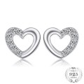 Heart Love Stud Earrings